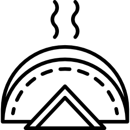 Hot fajita icon