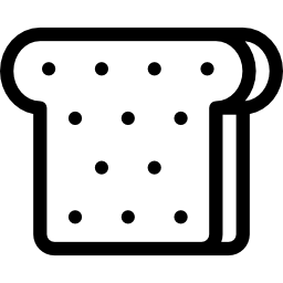 rebanada de pan icono