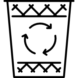 papelera icono