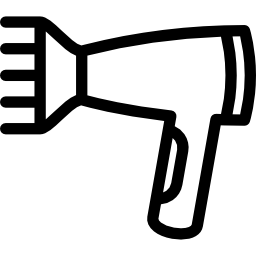 Hairdryer Facing Left icon