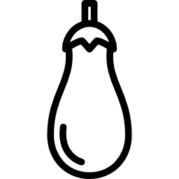 Большой баклажан иконка