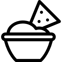 Dipping Sauce with Chips icon