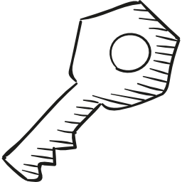 Inclined Key icon