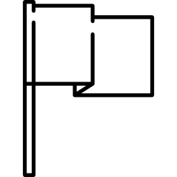 Flag Folded icon