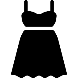 vestido de mujer icono