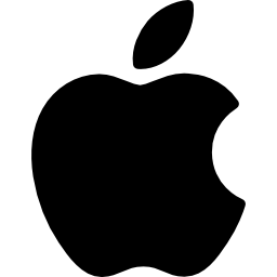 apple groot logo icoon