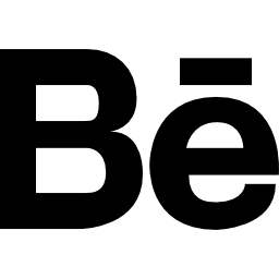 duże logo behance ikona