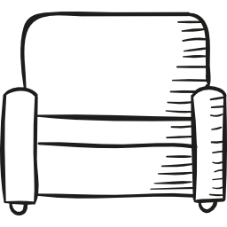 silla grande icono