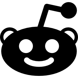 logotipo grande de reddit icono