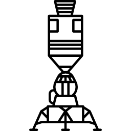 kosmiczny lądownik ikona