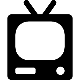 vieille télévision Icône