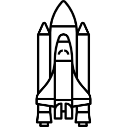 lançamento do ônibus espacial Ícone