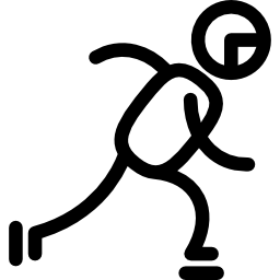 snel schaatser icoon