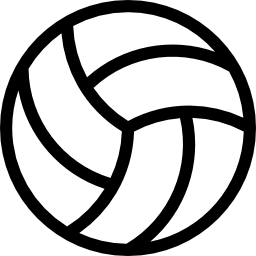 juego de volleyball icono