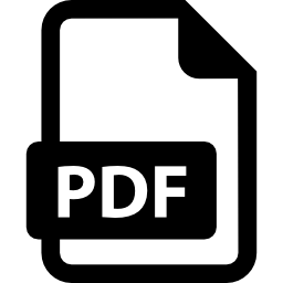 ficheiro pdf Ícone
