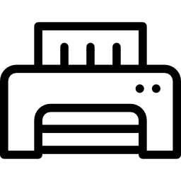 printer zonder papier icoon