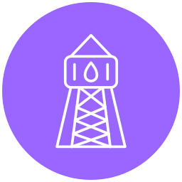 Water tower icon