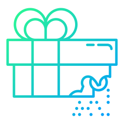 Gift box icon