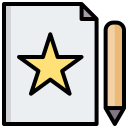 Content writing icon