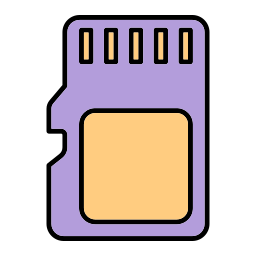 Memory card icon