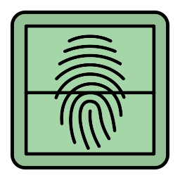 fingerabdruck-scanner icon