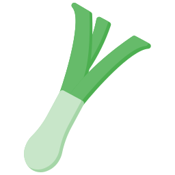 cebolla verde icono