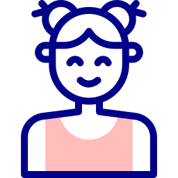 Девочка иконка