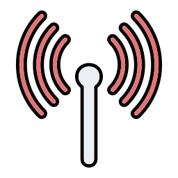 Radio antenna icon