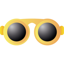 des lunettes de soleil Icône