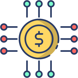 recaudación de fondos icono