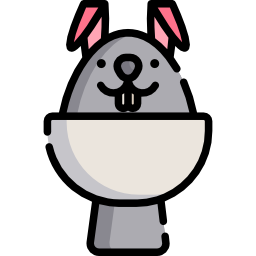 Пасхальный заяц иконка