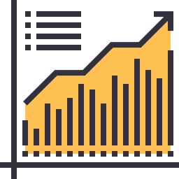 croissance Icône