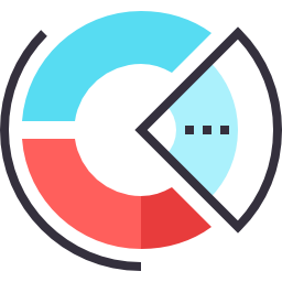 diagramme circulaire Icône