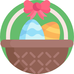 huevos de pascua icono