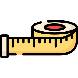 Measure tape icon