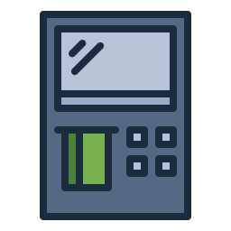 Atm machine icon