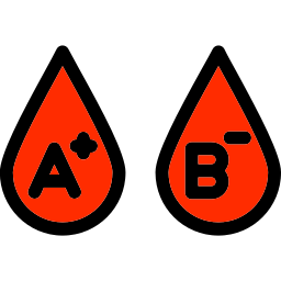 grupa krwi ikona