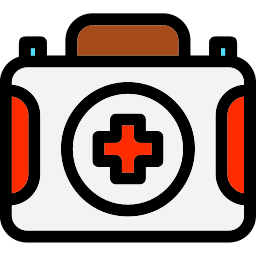 First aid kit icon