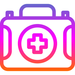 First aid kit icon