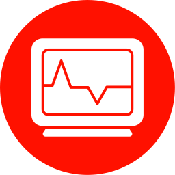 monitorowanie serca ikona
