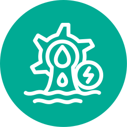 Hydro power icon