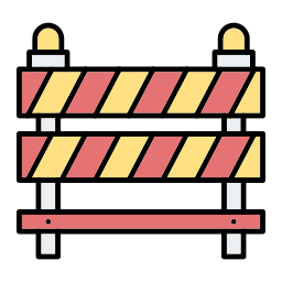 道路封鎖 icon