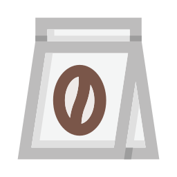 borsa da caffè icona