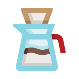 Drip glass icon