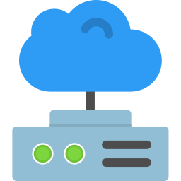 Cloud storage icon