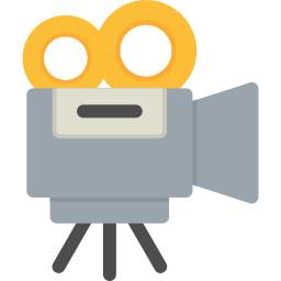 kamera filmowa ikona
