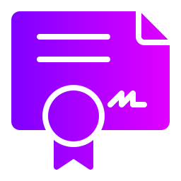 Certificate icon