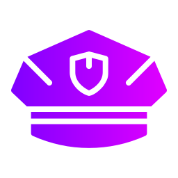 Полицейская кепка иконка