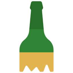 zerbrochene flasche icon