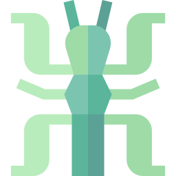 insetto fogliare icona